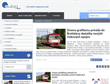 Tablet Screenshot of eulog.sk